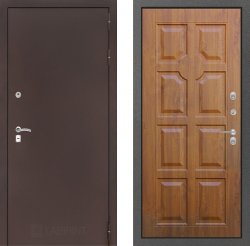 Дверь Лабиринт (LABIRINT) CLASSIC 17 золотой дуб
