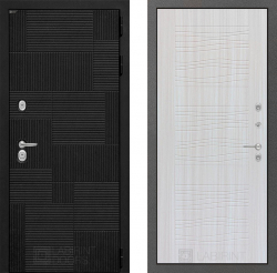 Дверь Лабиринт (LABIRINT) PAZL 06 Сандал белый