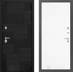 Дверь Лабиринт (LABIRINT) PAZL 07 Белое дерево