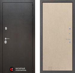 Дверь Лабиринт (LABIRINT) SILVER 05 Венге светлый