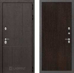 Дверь Лабиринт (LABIRINT) URBAN 05 Венге