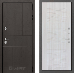 Дверь Лабиринт (LABIRINT) URBAN 06 Сандал белый