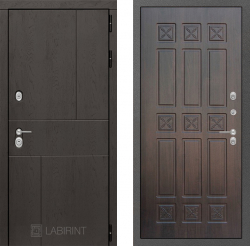 Дверь Лабиринт (LABIRINT) URBAN 16 VINORIT Алмон 28