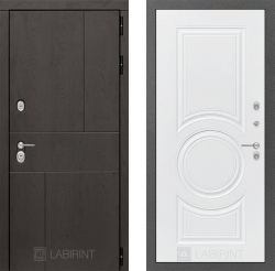 Дверь Лабиринт (LABIRINT) URBAN 23 Белый софт