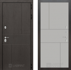 Дверь Лабиринт (LABIRINT) URBAN 21 Грей софт