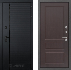 Дверь Лабиринт (LABIRINT) PIANO 03 Орех премиум