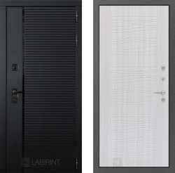 Дверь Лабиринт (LABIRINT) PIANO 06 Сандал белый